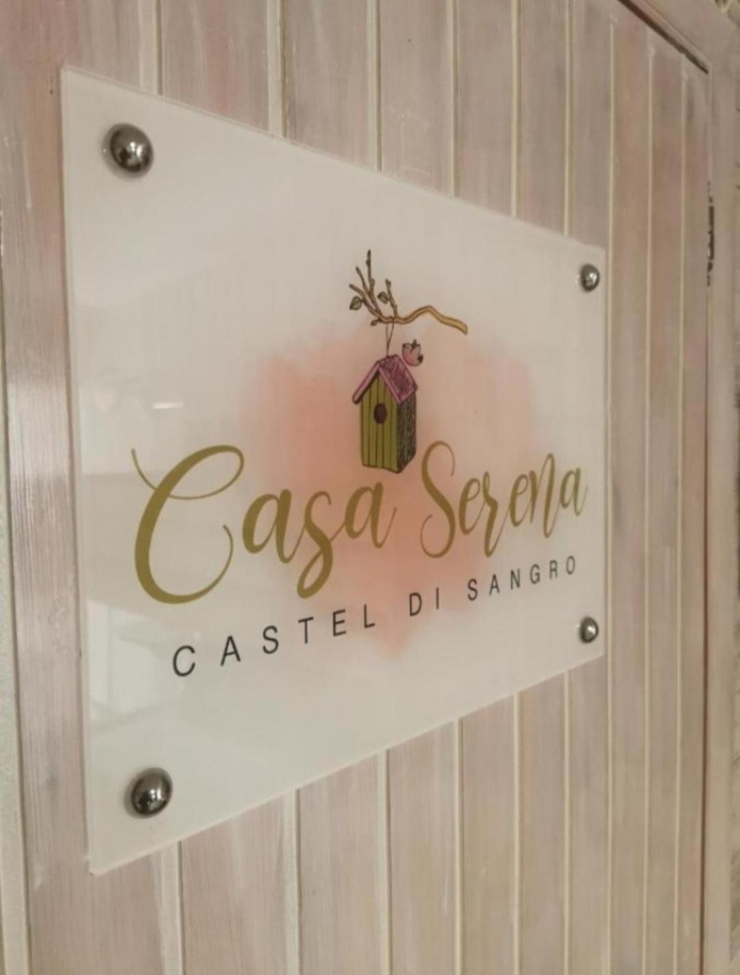 Casa Serena Castel Di Sangro Exteriér fotografie